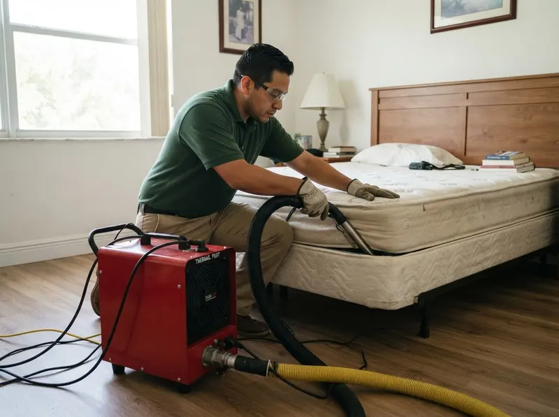 Bed Bug Thermal & Structural Remediation in West Palm Beach, FL
